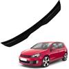 KizmiQ Auto Spoiler posteriori per Golf 6 GTI 2009 2010 2011 2012 2013 Nastro Installare Adesivo,ABS Alettone Tetto Posteriore Tuning Ala Styling Accessori,A/Black