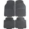TOP DRIVE Tappetini in GOMMA-PVC Tappeti per auto UNIVERSALI SET 4 PZ.