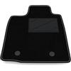 Somer Car Tappetino Auto SOLO LATO GUIDA 1pz compatibile con Dacia Logan MCV 2005-2013 | 1 tappeto su misura in moquette