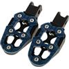 Ciieeo Poggia Supporto Alluminio Lega Mini 2 in Moto per Pezzi Piedi di Antiscivolo Pedane Resistente Off-road Bike e Motocross