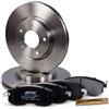 ATEC Germany BESTPRICE Set freni asse anteriore incl. dischi freno ventilati Ø 280 mm + pastiglie freno anteriori, compatibile con NISSAN JUKE (F15), PULSAR hatchback (C13)