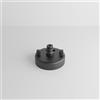 Generico Giuppiter Tappo Acqua Camper, Roulotte, Nero, ABS, Attacco 3 Punti, Impugnature Ergonomiche
