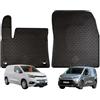 W-Parts TAPPETI - TAPPETINI IN GOMMA 3D TPE NERI PER TOYOTA ProAce City van 19->23 + 23>
