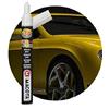 MACOTA AUTOCOLOR PEN PENNARELLO RITOCCO VERNICE RIEMPITIVO AUTO MOTO FURGONE CAMPER CAMION RIPARA CARROZZERIA RIMUOVE GRAFFI PUNTINATURE PROFESSIONALE DOPPIO TRATTO FAI DA TE 10 ml (GRIGIO MET. 87064)