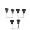 Farad Accessorio per Portabici FARAD Pesio - Kit Attacco a U per Barre Senza Scanalatura, Compatibile con Barre da 30 a 80 mm