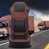 LFXLDS Coprisedili Camion per Iveco Daily Eurocargo Trakker S-WAY X-WAY,Nero/Rosso/Marrone/Blu Protezione Sedili Maglia Pelle Guidatore Passeggero Anteriore Ergonomico Lombare Accessori Interno Camion
