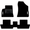 QUEMAR Tappetini Auto per Peugeot 3008 I, Bordo Antracite, 2 Ricami | 2009-2016 / Kit Tappeti Moquette e Gomma su Misura / Set 2 Anteriori + 2 Posteriori / Ricami e Colori Personalizzati