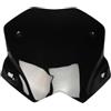avdb-moto Cupolino/Parabrezza PVC Compatibile con YAMAHA TMAX 530 T-MAX SJ09 2012-2014, TMAX 530 T-MAX SJ09 2015-2016 (Nero)