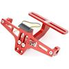 WELSAA Portatarga CNC Tail Tidy Fender Eliminator Kit Portatarga Per Ducati Multistrada 1200 2010 2011 2012 2013 2014 2015 2016 2017 (Color : Rot)