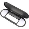 NEGRO Copertura in vetro specchio parasole auto, adatta Mini, F54 F55 F56 F60 2015-2020, tappo lampada, coperchio tetto parasole, trucco Visiera parasole automatica con specchio(Black)