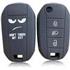 MKDLB Custodia in Silicone per Chiave Auto per Peugeot 208 308 3008 2008 307 per Peugeot 508 407 Expert Rifter Partner