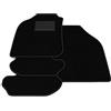 Generico Tappetini compatibili con FORD KA 1996-2008 no decoro, kit tappetini auto personalizzati, set tappeti in moquette, tappeto auto
