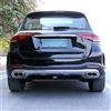 DIYUCAR Per MB Benz GLE 350 GLE 450 GLC GLS W167 X253 X167 2020 2021 Acciaio Inox Silenziatore Tubo di Scarico Coda Copertura Trim Auto Esterno Accessori