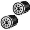 Carkio - Filtro olio di ricambio per motore Kawasaki 49065-2057 49065-2062 49065-7010 49065-2071 49065-2078 adatto FH381-721V FH601-770D FJ180V (confezione da 2)