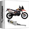 MOTOTOPGUN arrow 71904AK scarico omologato race-tech alluminio fondello carby compatibile con ktm 890 adventure r 2021 2022 2023 mototopgun