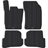 Travall Mats Tappertini Abitacolo Compatibili con Audi A1 (2010-2018) A1 Sportback (2011-2018) TRM1120 - Tappertini Auto in Gomma Originali