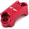 Xerial Copertura per morsetto del cilindro principale del freno per Honda CRF125R CRF150R CRF 250R/X/RX CRF450R/X/RX/RL, tappo di bloccaggio per manubrio anteriore della moto (rosso)