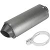 SHENGLIMYF Marmitta Scarico Terminale Di Scarico Per Moto Da 38 Mm E 28 Mm Per Moto Da Cross, Pit Bike, ATV E Moto Da Cross Per 125, 150 E 160 Cc.