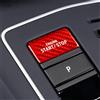 M.JVisun Fibra di Carbonio Auto Accensione Avviamento Interruttore Adesivi Motore Start Stop Pulsante Cover per Volkswagen Golf 8 2021-2023 - Rosso