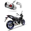 DOMINATOR Terminale di Scarico Marmitta Silenziatore GP compatibile con SV 650 2016-2020