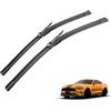 TOYOCC Tergicristallo Per Ford Mustang 2009-2019 Parabrezza Parabrezza Finestra 22 + 20 2011 2012 2013 2014 2015 2016 2017 2018 2019