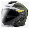 Blauer HT Blauer JJ-01 Casco Jet, verde opaco, M (56/58)
