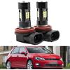 NSLUMO H8 H11 Lampadine a LED per fendinebbia di ricambio per Golf MK5 MK6 GTI GTD MK7 LED DRL luci di guida 1200LM 6000K 3030SMD H8 H9 H11 LED fendinebbia