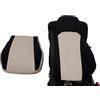 KRAM-TRUCK Set di coprisedili Actros mp4 mp5 2011-2023, coperture per camion, coprisedili traspiranti, coprisedili su misura, comodi rivestimenti (beige e nero)