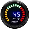 ETOPARS Motore Auto Digitale 52mm 2pollici Calibro di Turbo Boost Kit Manometro Boost PSI Misuratore Indicatore Luminoso Display Sfumatura Fumo Lente