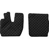 F-CORE Tappetini (autista + passeggero) camion compatibile per IVECO STRALIS S-WAY 03.19-12.23 NERO