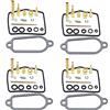 HZLXF1 Per Honda CB400F Super Four CB400 CB 400F Kit di riparazione carburatore carburatore Carb Rebuild Set Principale pilota Jet Float Ago Ago Parti Guarnizione (Color : 4 Sets)