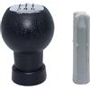 tusgt Pomello Cambio Auto Per Fiat Per Sedici 2005-2013 Pomello Cambio Leva Cambio Penna Maniglia Sostituzione 5 Velocità Tipo T Adattatore Manuale Manicotto Interno Manopola Cambio