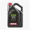 FAR 4 LT LITRI OLIO MOTORE PER TAGLIANDO MOTUL 5100 SINTETICO 10W40 COMPATIBILE CON HONDA FMX 650 MOTO SCOOTER 4T QUATTRO TEMPI