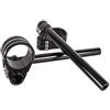 Sinkees Kit di Conversione Semimanubri Moto Alluminio CNC Alzate Regolabili Clip da 55mm Barre da 7/8 Pollici per R Nine T R9T 2014-2020 (Nero)