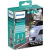 Philips Ultinon Pro5000 LED lampadina fari auto (H8/H11/H16), confezione doppia