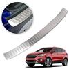 Chromemaster | Protezione paraurti Posteriore | Compatibile con Ford Kuga 2013-2019 | Acciaio inossidabile INOX spazzolato, Argento opaco | Protezione paraurti protegge la vernice del paraurti