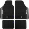 Sparco 03763BNR Set Tappeti Moquette, STRADA, Nero, Set di 4