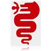 HENGYUESHANG Adesivo decorativo universale Stemmi e decorazioni per auto Trim Snake Sticker compatibile con accessori Alfa Romeo (Style C, Red)