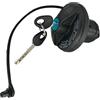 Lastdaytime Tappo serbatoio carburante, con 2 chiavi, compatibile con Fiat 500, Grande Punto, Evo, Punto Mk3, Ricambio ABS nero, OEM 71802520