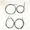 seba.ricambi Kit Set Guaine Grigio Grigie e Cavi Già Tagliate a Misura per Ciclomotore Compatibile Piaggio Ciao C7 Sc S R L Prima serie C7 C9 R Arcolabeno Lusso Special