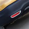 HIGH FLYING per Qashqai J11 2014-2016 Cornici Cromate dei Retronebbia Plastica ABS 2 pezzi