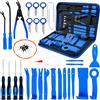 HASKYY Attrezzi Smontaggio Auto 40 pz Kit Leve Rivestimenti e Modanature, Estrattore Clip, Chiavi Estrazione Autoradio, Utensili Sblocco Connettori, Passacavi Professionale