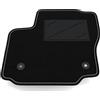 Somer Car Tappetino Auto Solo Lato Guida 1pz Compatibile con Ford S-Max 5 posti 2006-2015 dist. clip 31,7cm | 1 Tappeto su Misura in Moquette