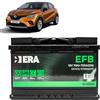 Generico Batteria 70Ah EFB per Renault Captur II 1.0 GPL, TCE 130 160 140 Hybrid benzina 2020+