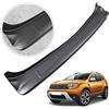 Chromemaster | Protezione Posteriore Compatibile con Dacia Duster dal 2018- | Plastica ABS, Nero Opaco | Protegge la Vernice del Paraurti dai Graffi