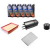 AOQ ORIGINAL QUALITY AOQ KIT TAGLIAND 4 FILTRI + 5 LITRI OLIO 5W30 COMPATIBILE CON FIAT BRAVO II 1.9 JTD DAL 2006>