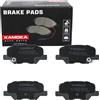 KAMOKA Kit pastiglie freno, Freno a disco JQ101465 | Compatibile con: CITROËN C4 AIRCROSS, MAZDA 6 Kombi, 6 Stufenheck, MITSUBISHI ASX, OUTLANDER III, PEUGEOT 4008