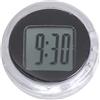 Garneck Orologio Digitale Autoadesivo Piccolo e Bello Orologio per Cruscotto Moto Scooter Bici Auto Ufficio e Altri Ambienti