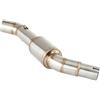 Cvgffs Silenziatore Scarico Moto Per Morini XCape X Cape 650 X-Cape 2021-2023 Silenziatore Scarico Slip-on Tubo Collegamento Centrale 51 Mm