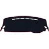 CPDDNGZMKK Per MG ZS EZS EV 2017~2025 Tappetino Per Cruscotto Auto Per Antiscivolo Protezione Solare Accessori Interni Copri Cruscotto Auto Copertura Per Cruscotto(RHD RED)